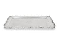 A Mexican Silver Tray