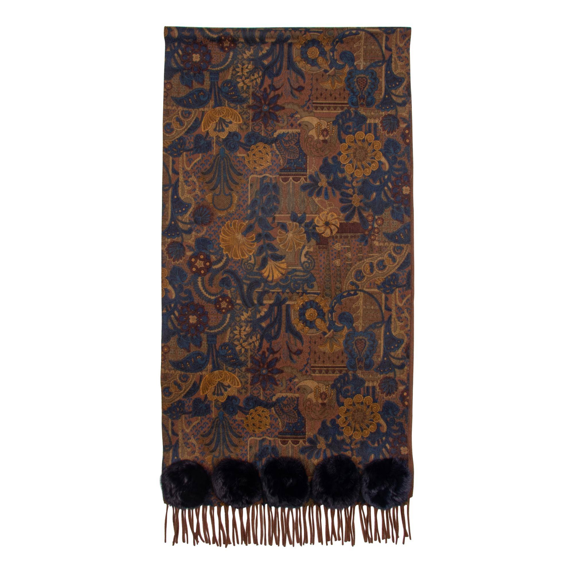 J. Mendel, Cashmere & Fur Scarf
