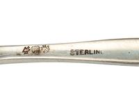 A Collection of American Silver Flatware