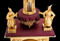 A French Gilt Bronze Automaton Clock, Medainela AY