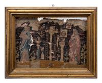 A Continental Needlework Panel