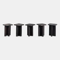 Set of Five Vernacular Stools