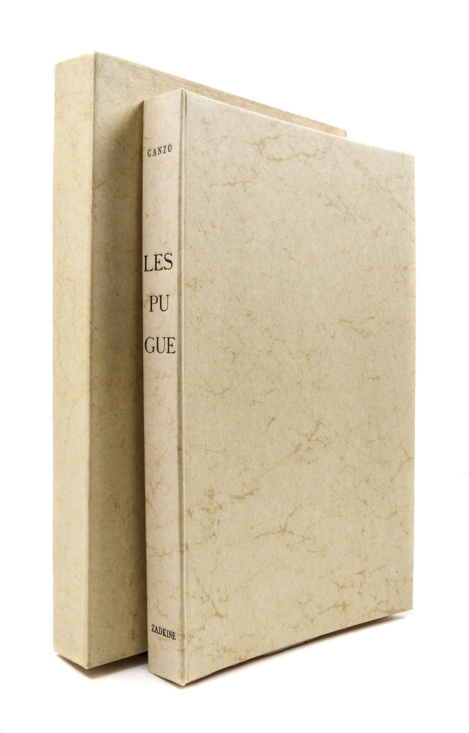 (ZADKINE, OSSIP) GANZO, ROBERT. Lespugue. Paris, 1966. Limited, signed.