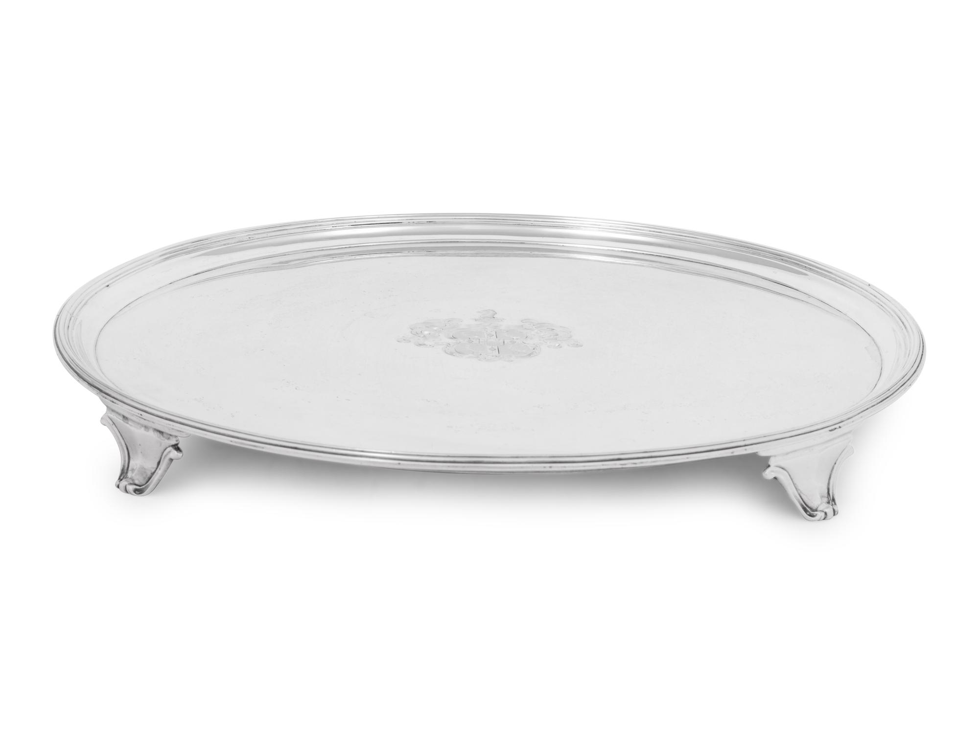 A George III Silver Salver
