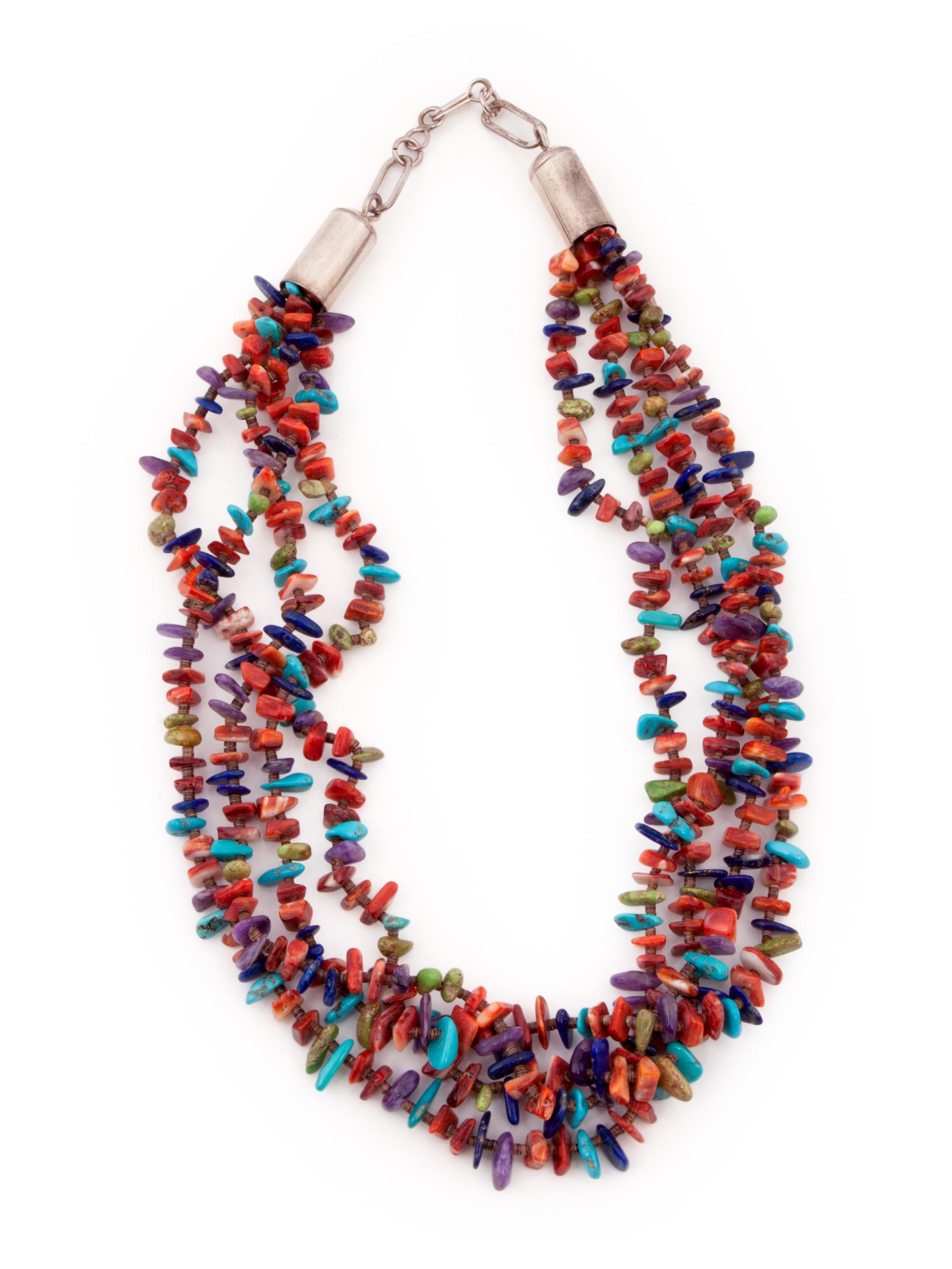 Four-Strand Turquoise Necklaces