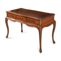 A Louis XV Style Walnut Desk