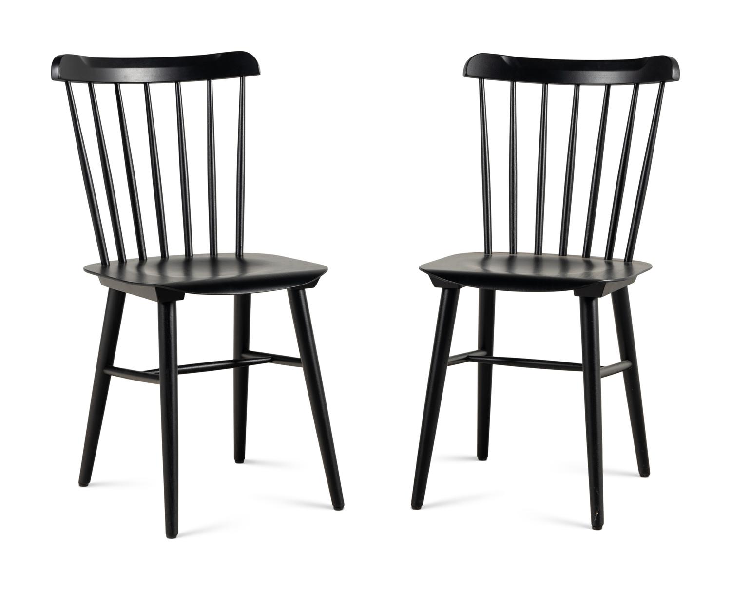 A Pair of Ton Ironica Side Chairs
