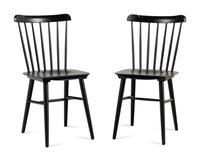 A Pair of Ton Ironica Side Chairs