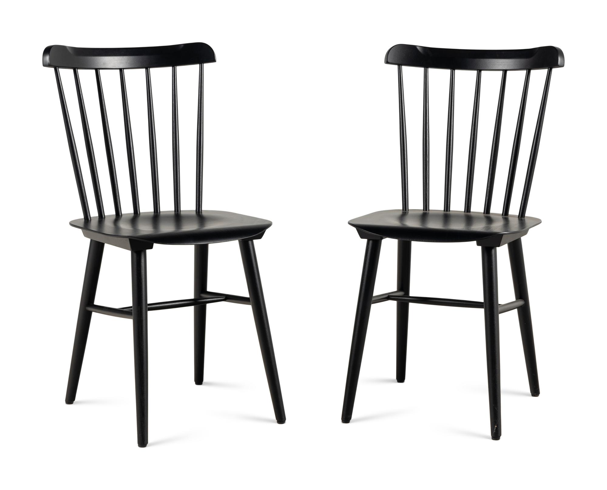 A Pair of Ton Ironica Side Chairs