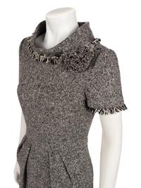 Oscar de la Renta Tweed Dress, Fall 2006