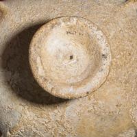 A Cycladic Marble Kandila