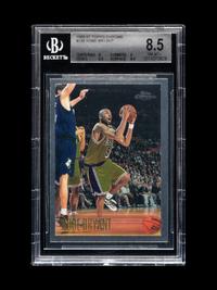 A Group of 1996-97 Topps Kobe Bryant Rookie Basketball Cards,