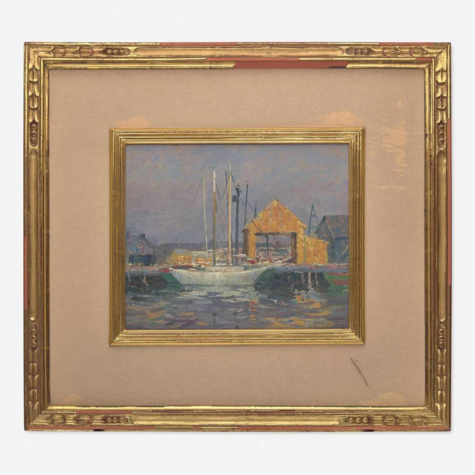 Lee Lash (American, 1864-1935) Atlantic City Inlet