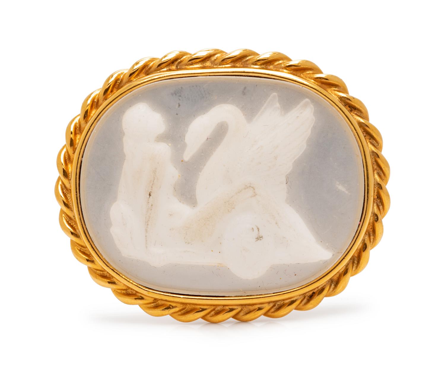 Daniel Swarovski Brooch, 1980-2000s