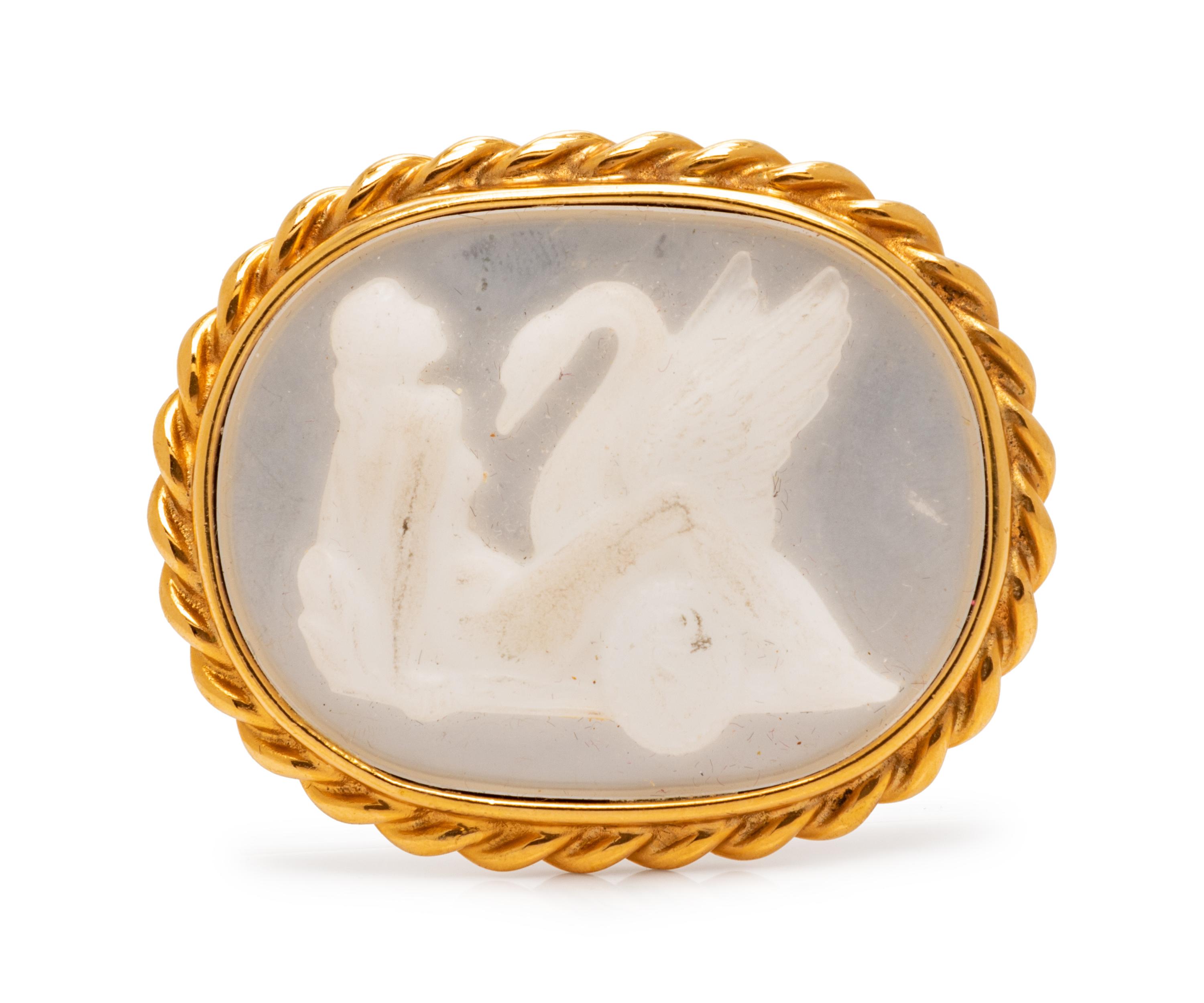 Daniel Swarovski Brooch, 1980-2000s