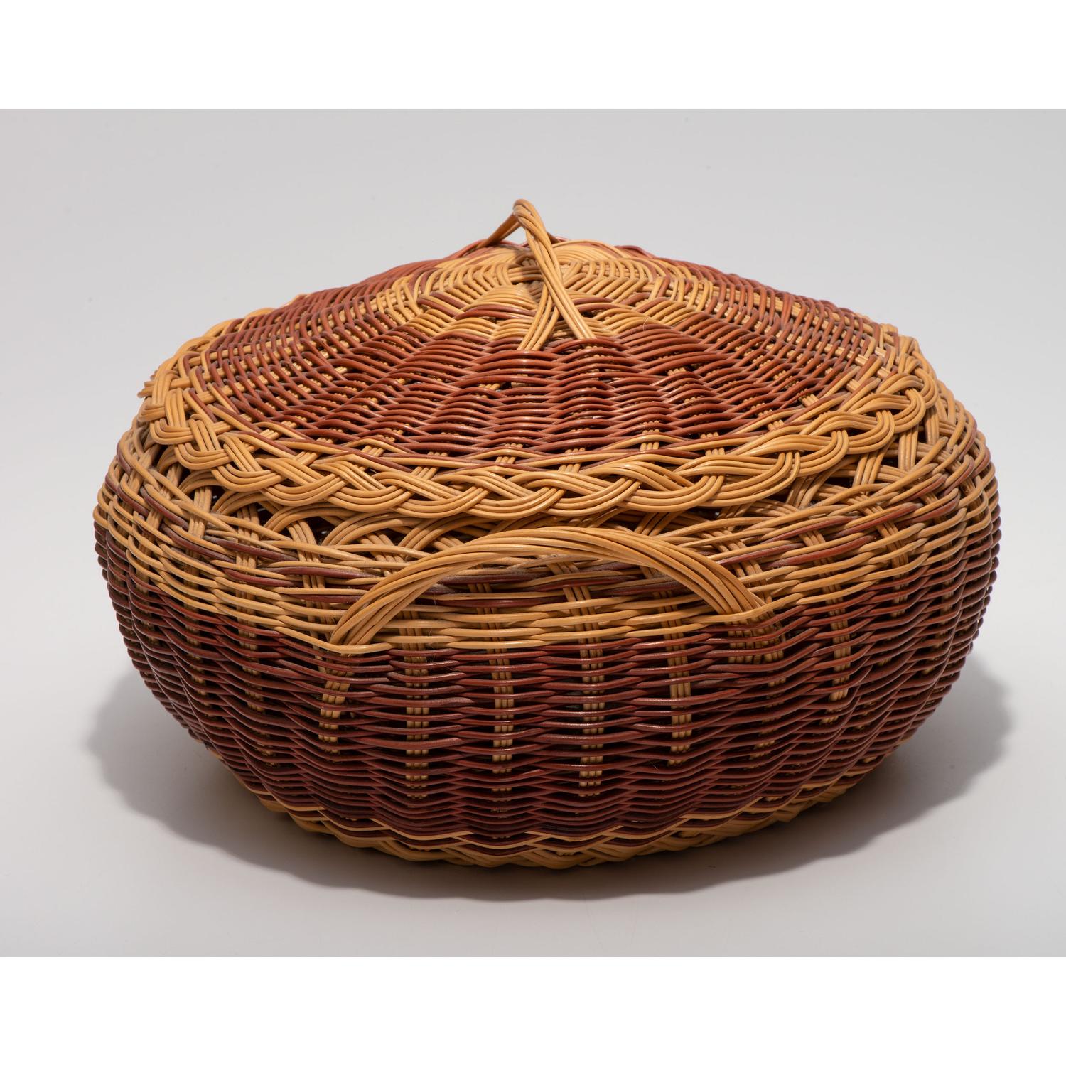 Buckbrush Lidded Basket