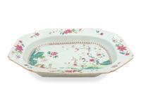 A Chinese Export Famille Rose Platter