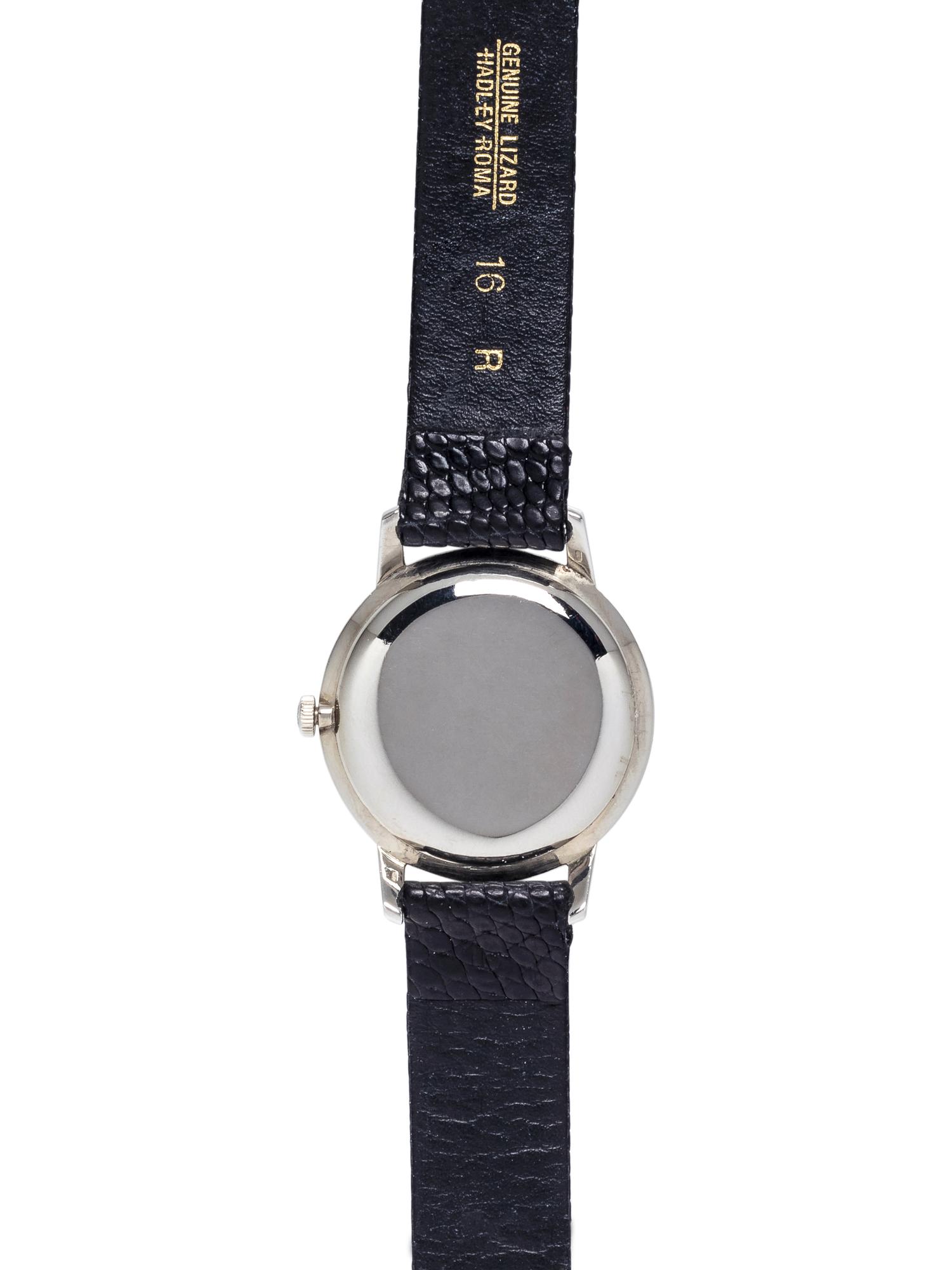 PATEK PHILIPPE, 18K WHITE GOLD REF. 2598 'CALATRAVA' WRISTWATCH