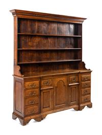 A George III Style Oak Welsh Cupboard