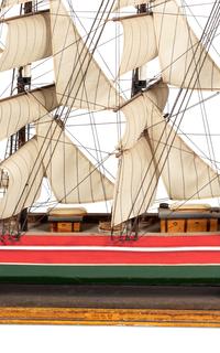 A Wooden Model of the Clipper Ship, Cruise del Sur