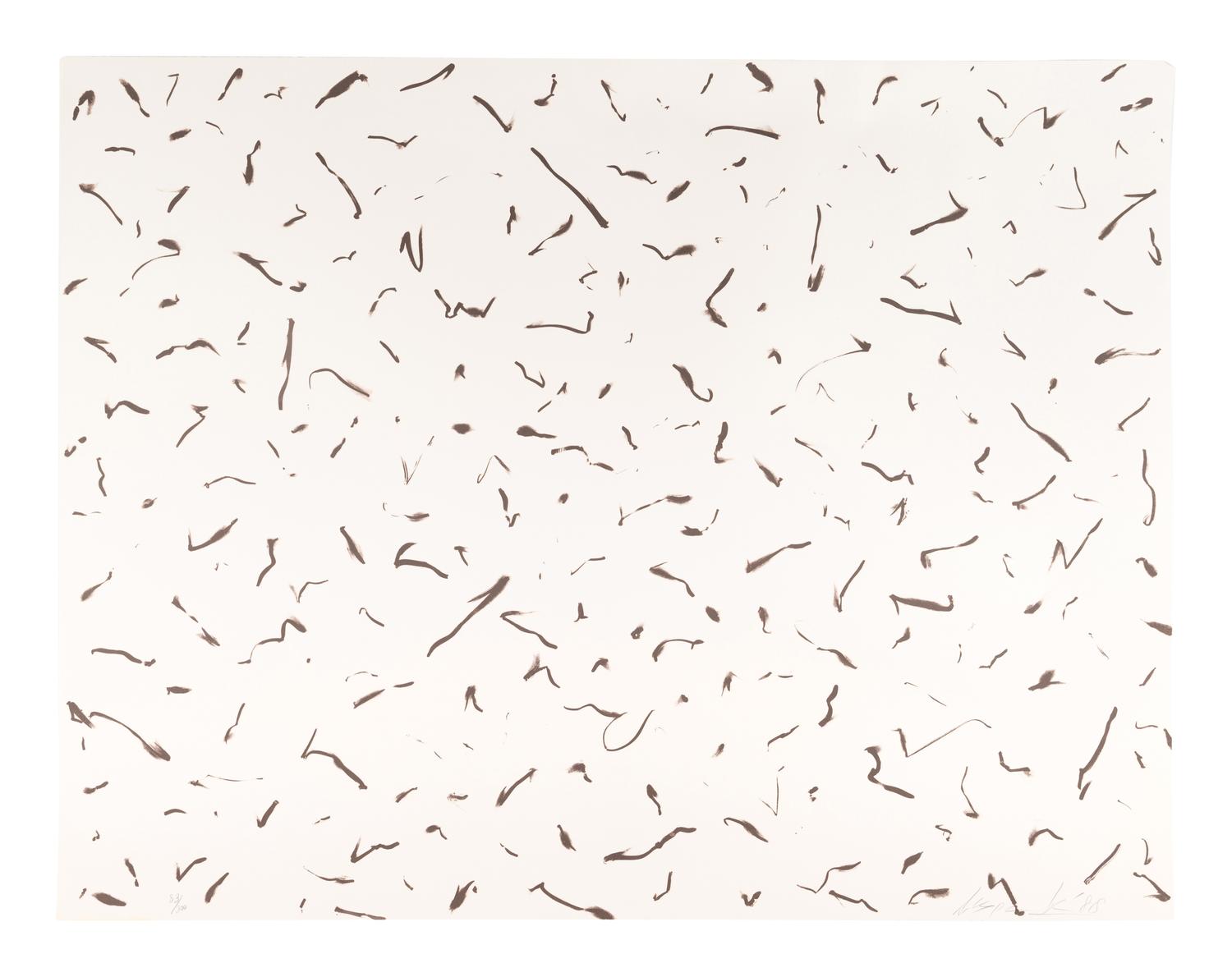 Ecriture (from The Official Arts Portfolio of the XXIVth Olympiad, Seoul, Korea )