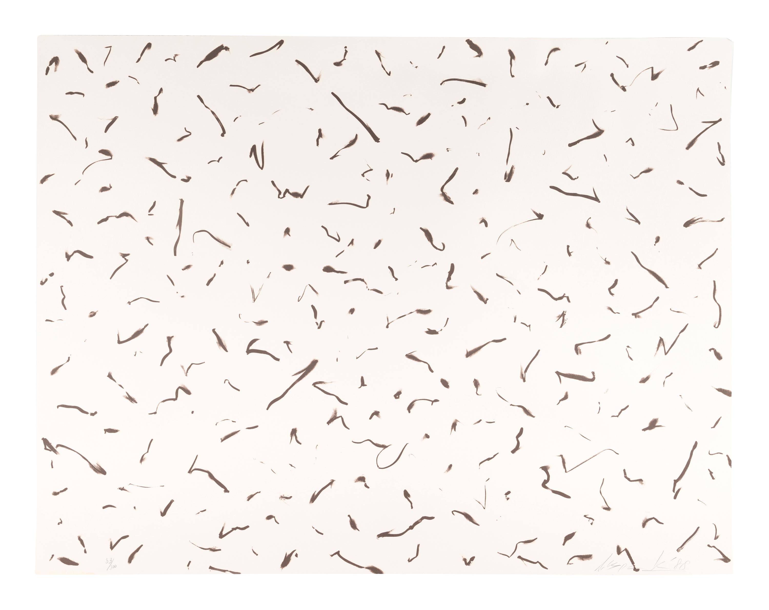Ecriture (from The Official Arts Portfolio of the XXIVth Olympiad, Seoul, Korea )