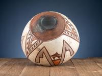 Zuni Polychrome Pottery Olla