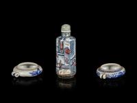 Three Chinese Porcelain Miniature Articles