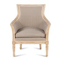 A Louis XVI Style Painted Bergère