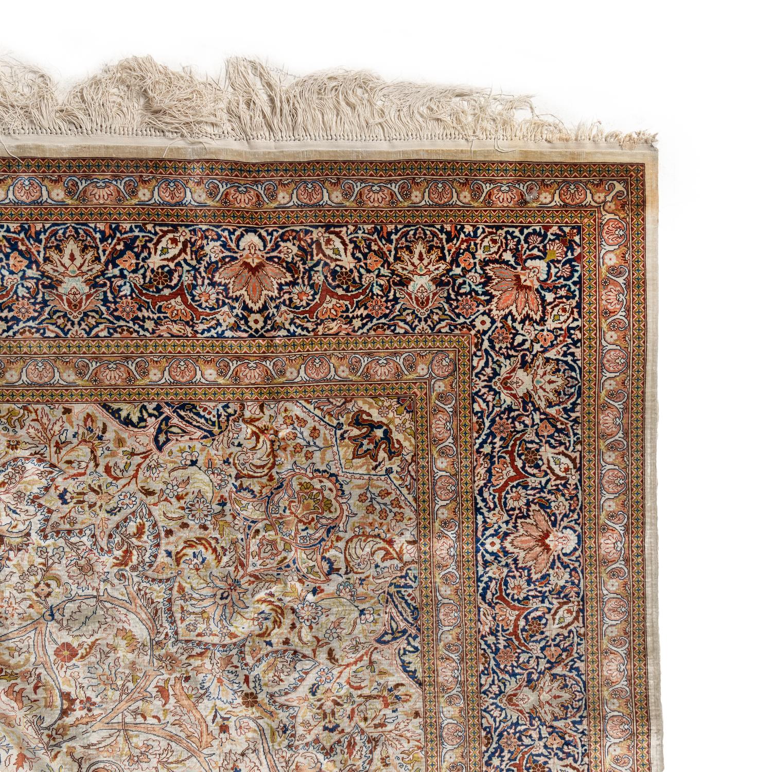 An Indian Silk Rug