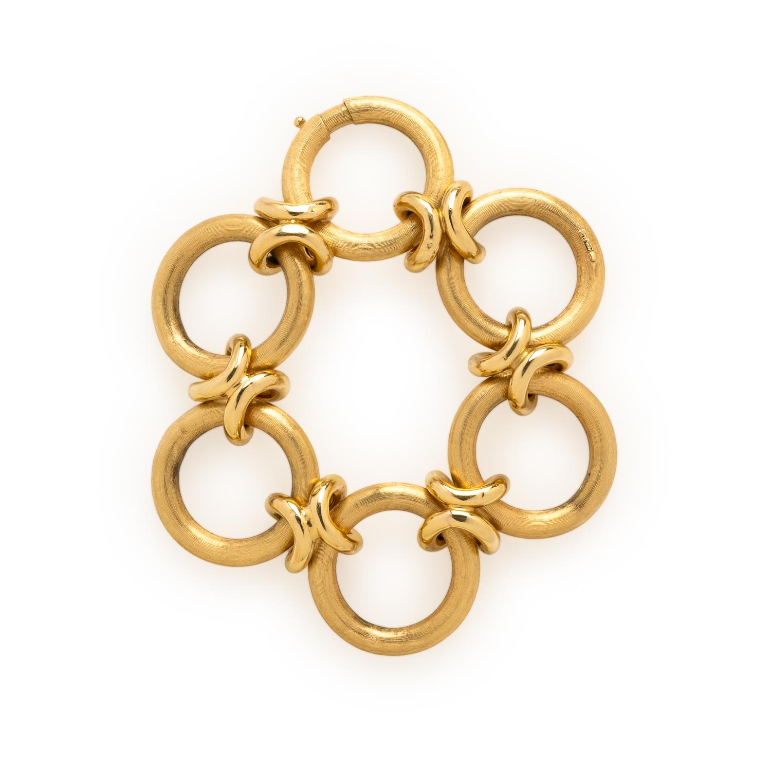 Yellow Gold Fancy Link Bracelet
