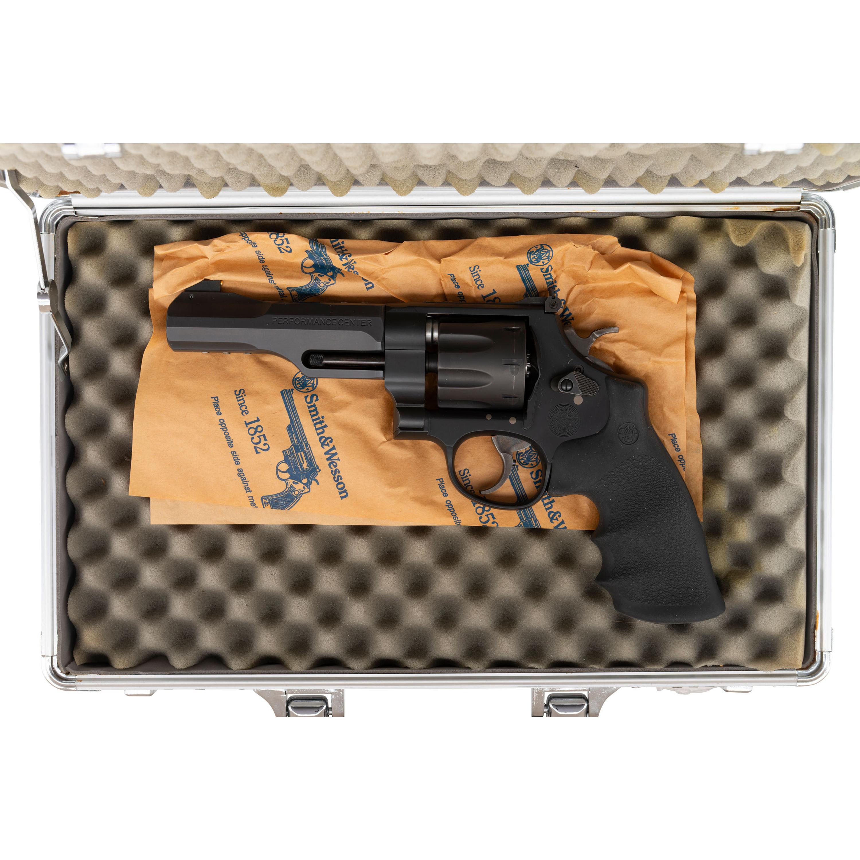 *Smith & Wesson Performance Center Model 327 TRR8 Revolver in Factory Aluminum Case with Accessories