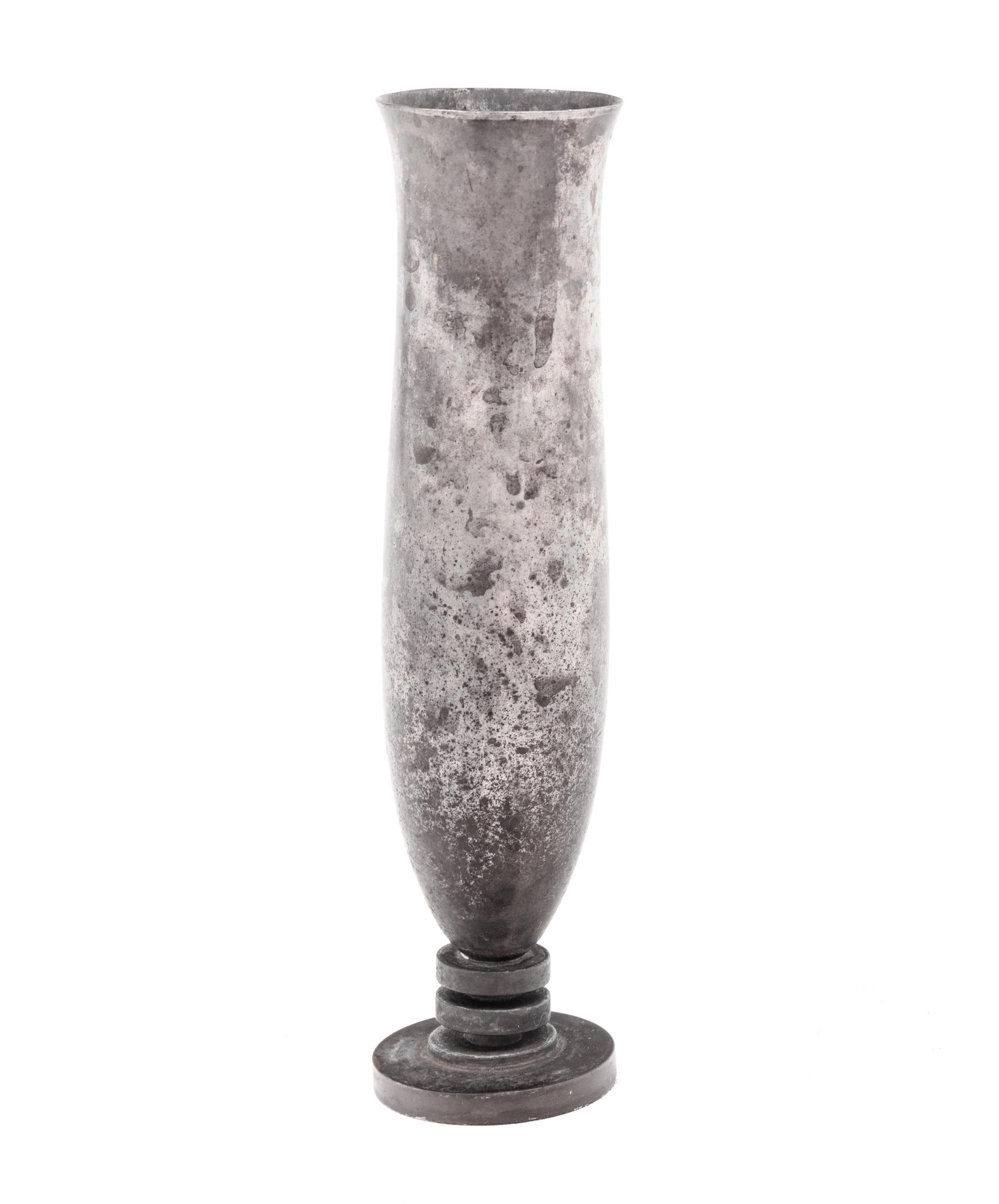 A Harald Nielsen for Georg Jensen Silver Bud Vase