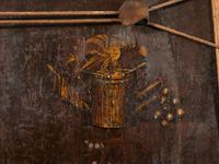 A Paint Decorated and Parcel Gilt 1812 Parade Bass Drum
