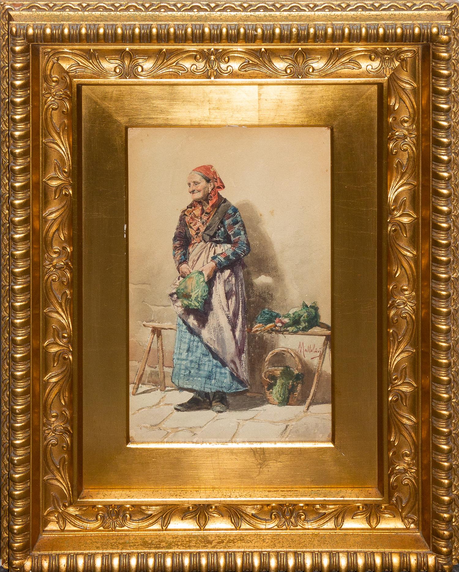 Artist Unknown, (Italian, 19th century), Old Woman