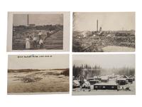 [EPHEMERA]. A group of 72 RPPCs and photographs of logging views.