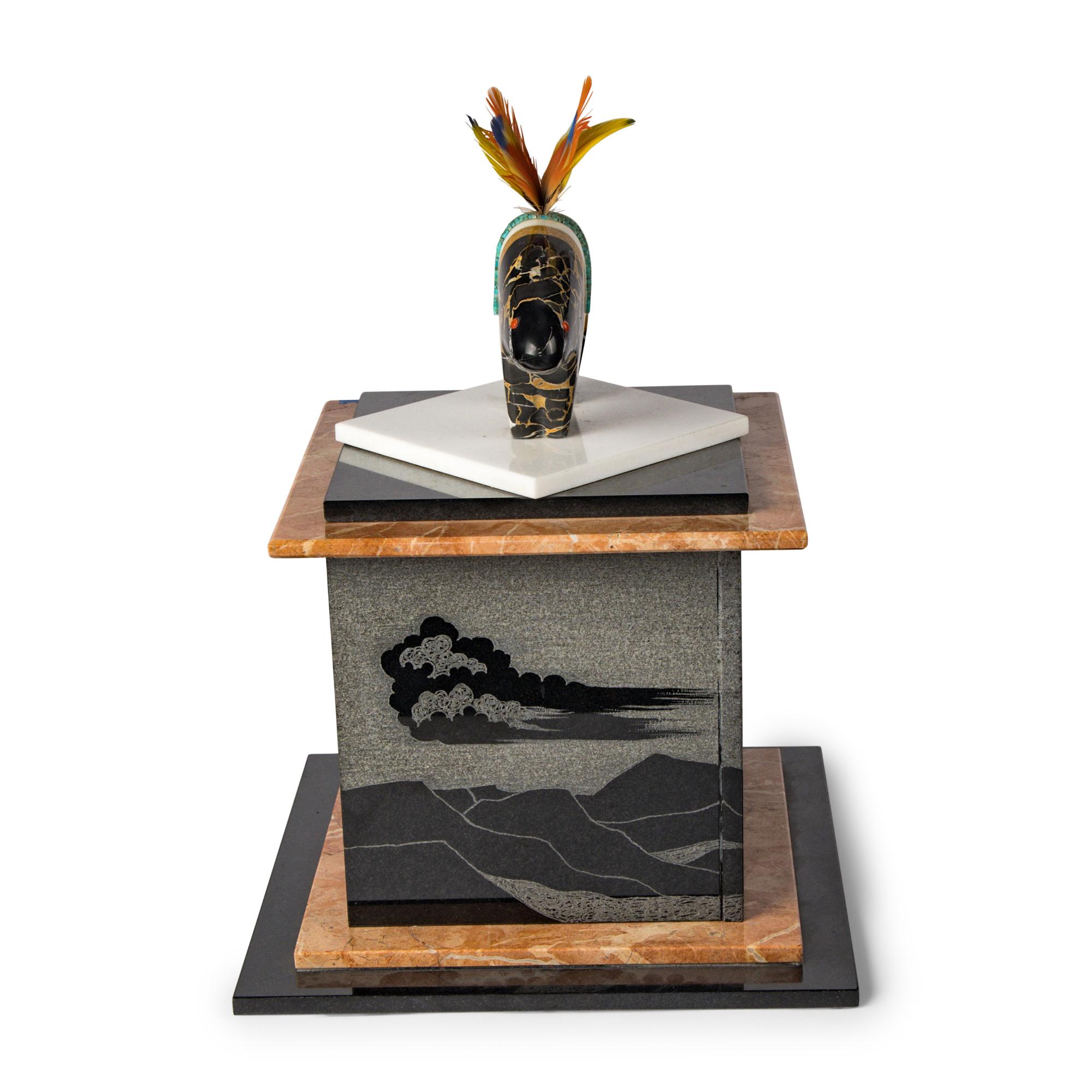 Cliff Fragua (Jemez, b. 1955) — Guardian of His Domain , 2012