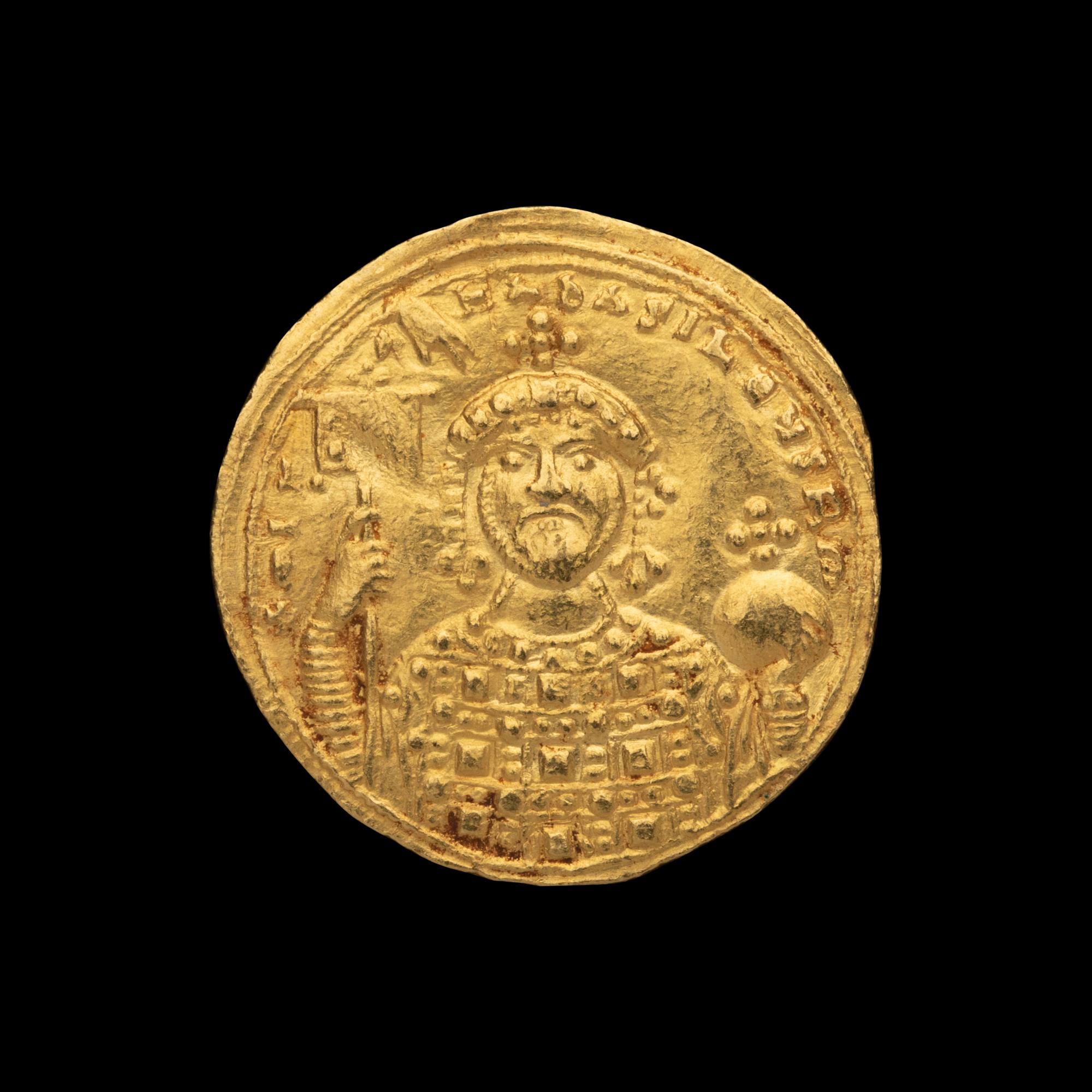 [ANCIENTS] BYZANTINE EMPIRE. Michael IV (1034-1041 AD). Av Histamenon (4.6g, 22mm)