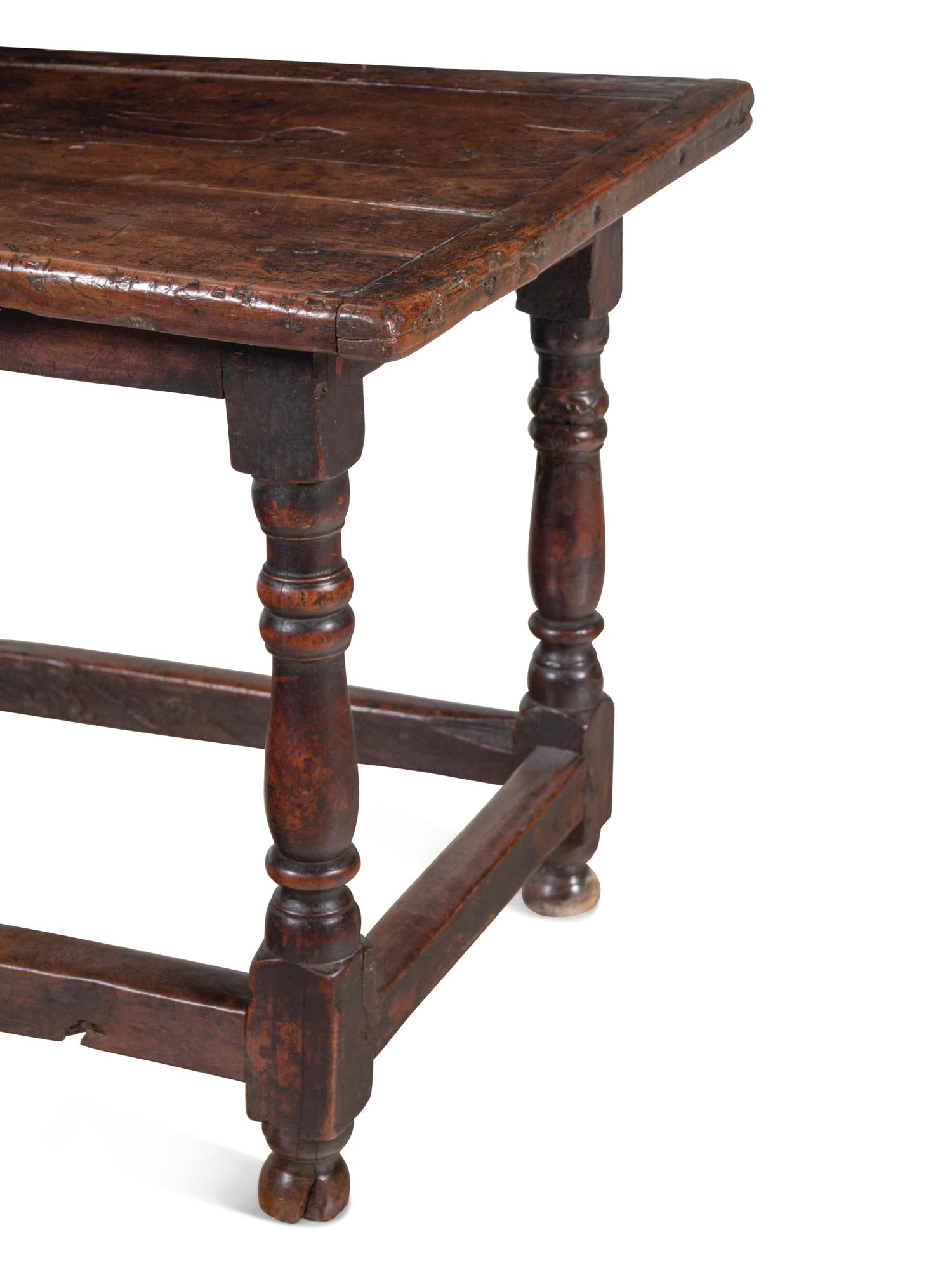 A William and Mary Walnut Table