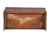A Country Federal Stained Pine One-Drawer Blanket Chest