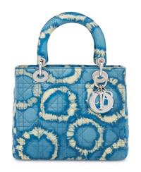 Christian Dior Blue Tie-Dye Effect Small Lady Dior Bag, 2011
