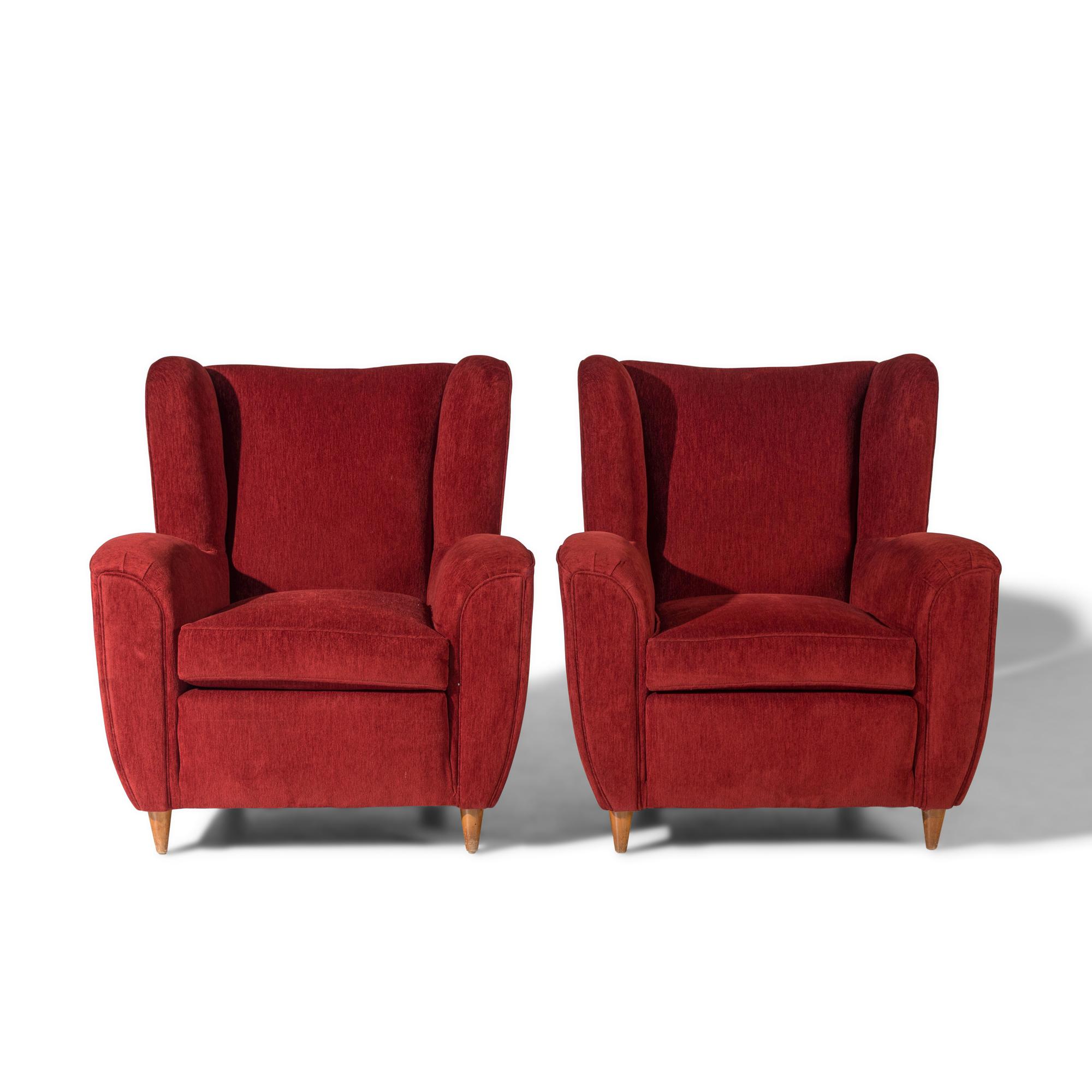 Pair of Wingback Chairs