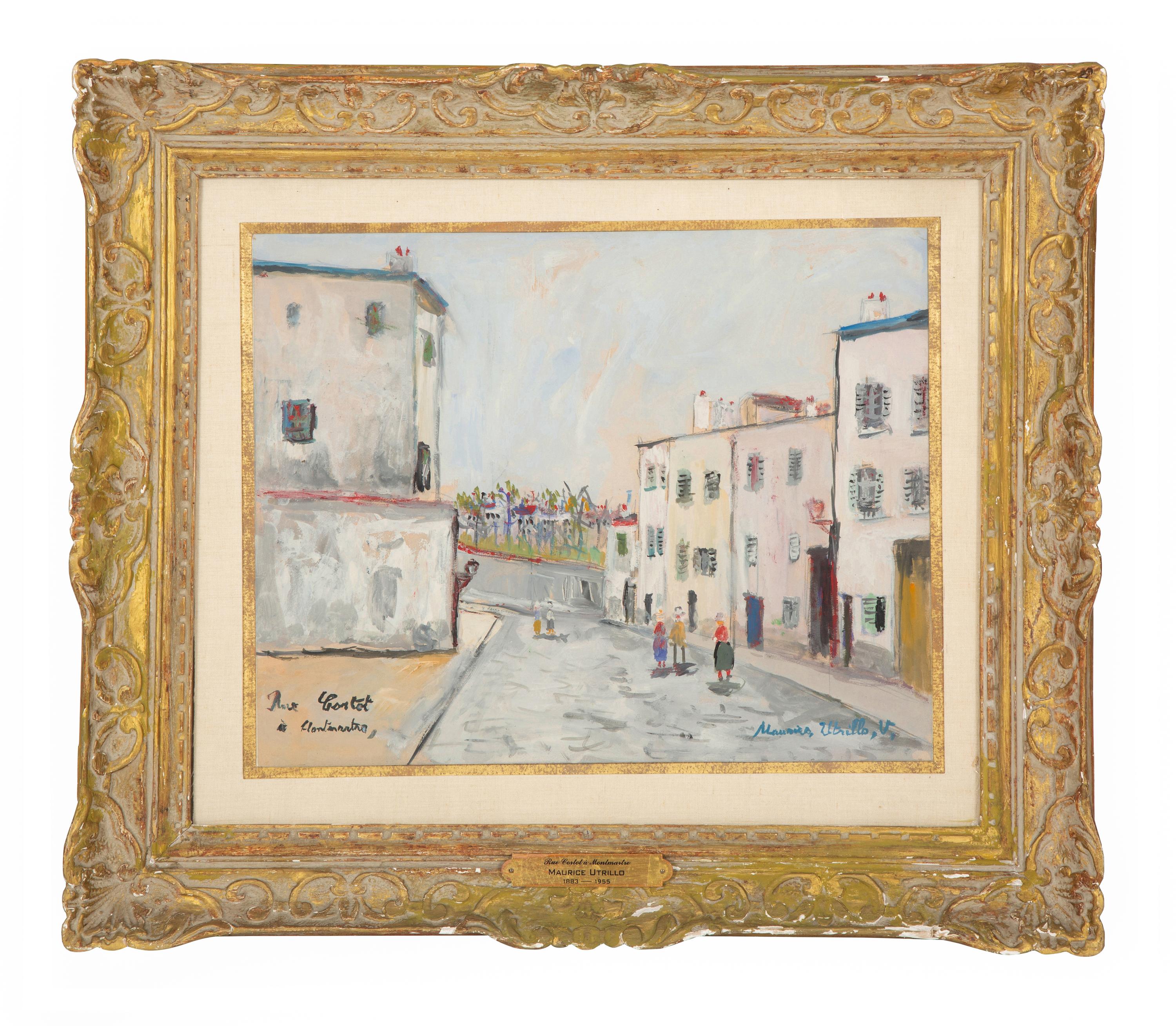 Rue Cortot à Montmartre