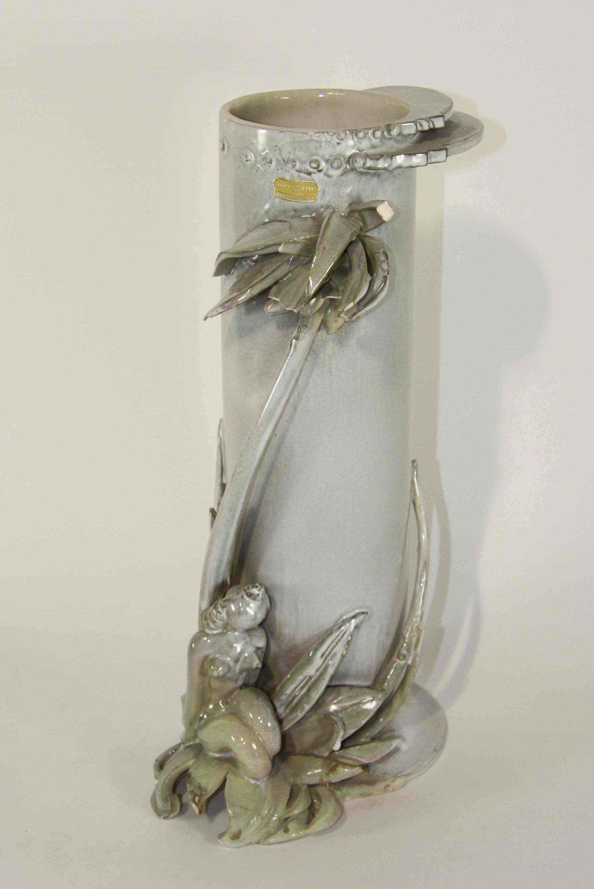 A Haeger Pottery Vase Height 15 3/4 inches. — 1930s