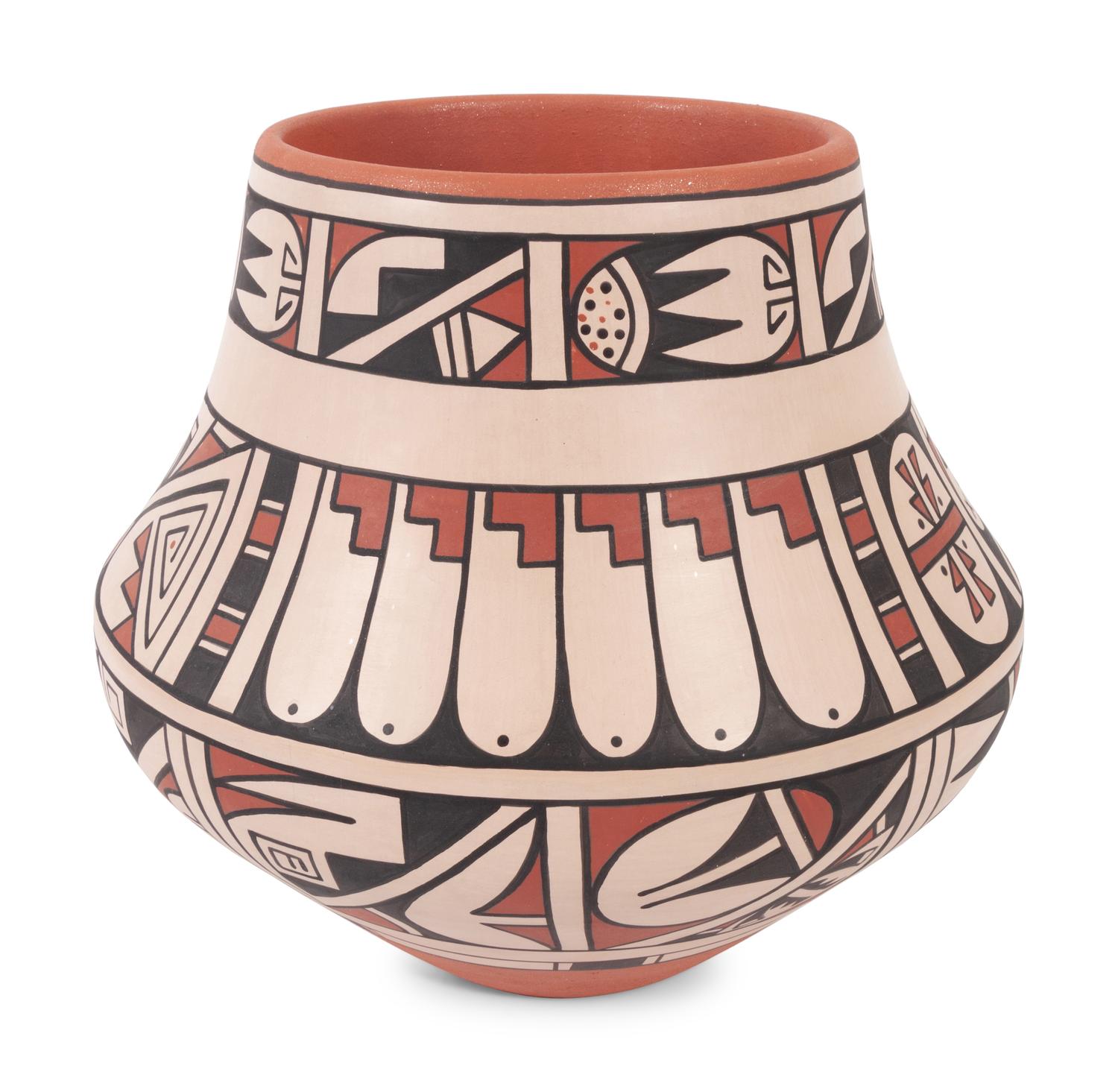 Polychrome Pottery Jar