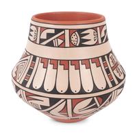 Polychrome Pottery Jar