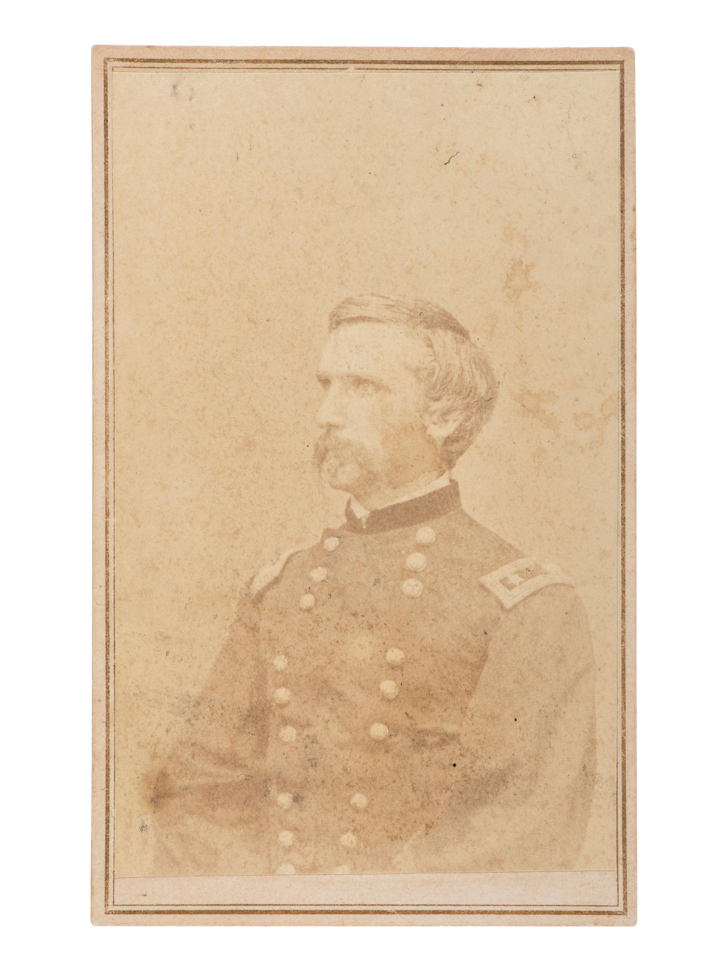[CIVIL WAR - CHAMBERLAIN, JOSHUA L. (1828-1914)]. Period copy CDV of Joshua Chamberlain as major general, MOH Gettysburg.