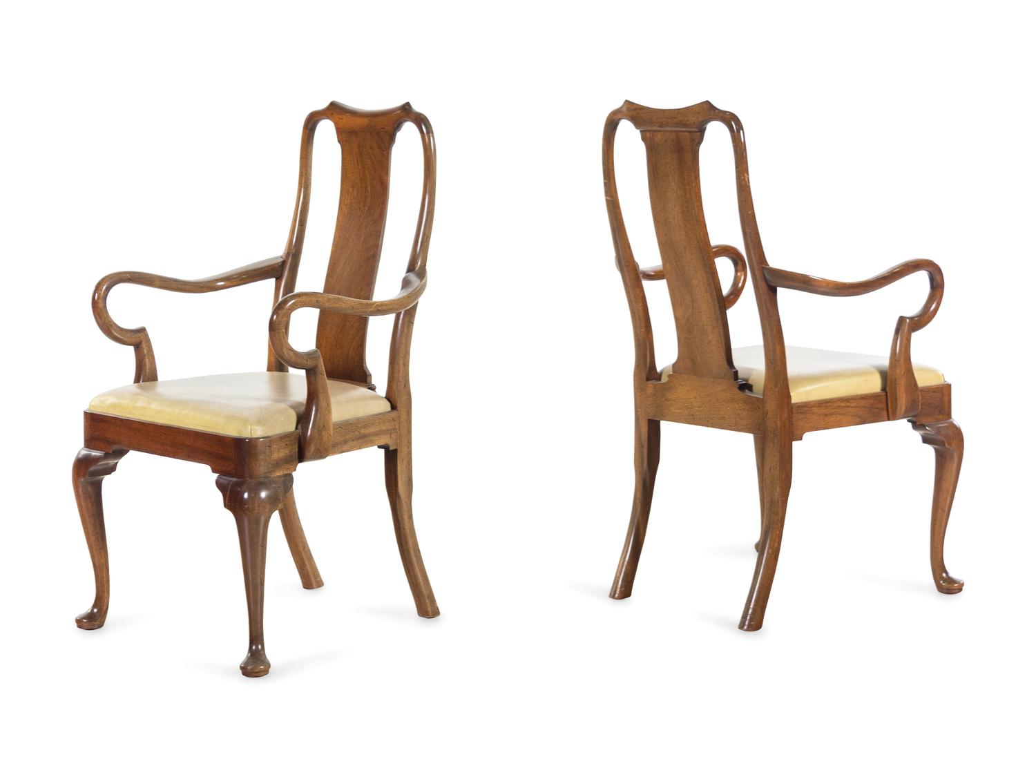 A Set of Four Kittinger Old Dominion Chairs in the Queen Anne Taste