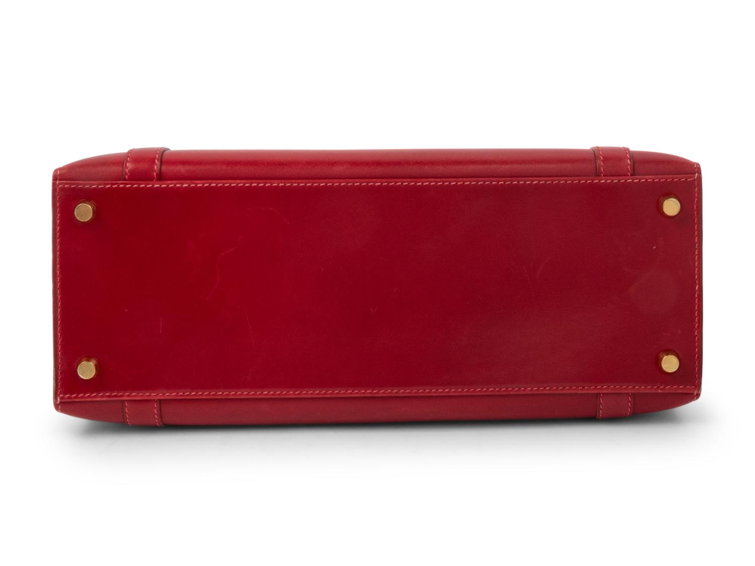 Hermès Red Drag 32 Handbag, 2003