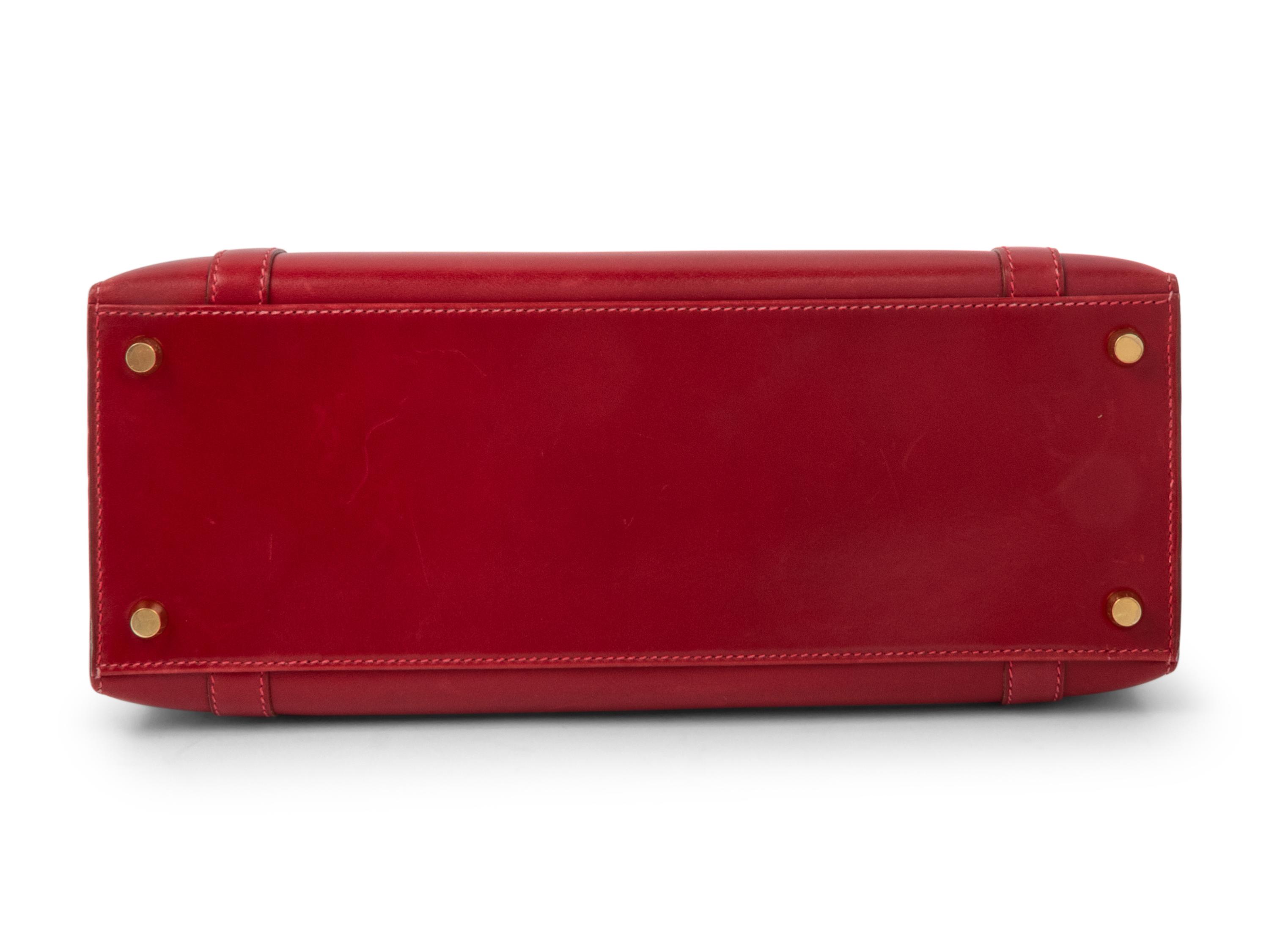 Hermès Red Drag 32 Handbag, 2003